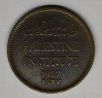 Coins  PALESTINE: 1 Mil (1927) - Israël