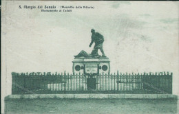 Cr111 Cartolina S.giorgio Del Sannio Piazzetta Della Vittoria Benevento 1937 - Benevento
