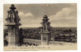 Cpa N° 3 BOURG Panorama Pris De La Tour De L'Eglise De Brou - Sonstige & Ohne Zuordnung