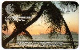 Diego Garcia - Palm Trees & Sunset $10 - DGA-21 - Diego-Garcia