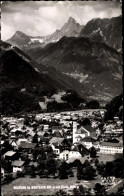 CPA Schruns In Vorarlberg, Montafon, Totalansicht, Zimba - Autres & Non Classés