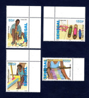 Senegal, 2009- Tisserands Et Tissage. Full Set New - Senegal (1960-...)