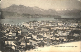 11741873 Luzern LU Mit Rigi Vom Guetsch Gesehen Luzern - Other & Unclassified