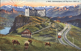 11741764 Rigi Kulm Hotel Bergbahn Berneralpen Rigi Kulm - Autres & Non Classés