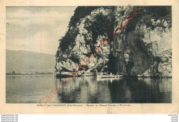 74.  TALLOIRES .  Grotte Du Grand Perthuis .  LAC D'ANNECY . - Talloires