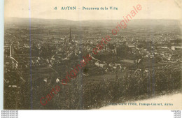 71.  AUTUN .  Panorama De La Ville . - Autun