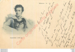 71. LAMARTINE à 20 Ans .  MACON .  - Macon