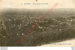 71.  AUTUN .  Panorama De La Ville . - Autun