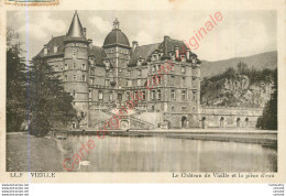 38.  VIZILLE .  Le Château De Vizille Et La Pièce D'eau . - Vizille