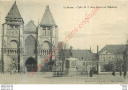 72.  LE MANS .  Eglise ND De La Couture Et Préfecture . - Le Mans