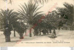 83.  BANDOL Sur MER .  Allées Alfred Viviens . - Bandol