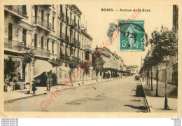 01.  BOURG .  Avenue De La Gare .  - Non Classificati