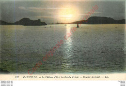 13.  MARSEILLE . Le Château D'If Et Les Iles Du Frioul . Coucher De Soleil . - Sin Clasificación