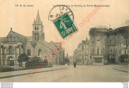 53.  LAVAL .  La Cathédrale . Le Palais . La POrte Beaucheresse . - Laval