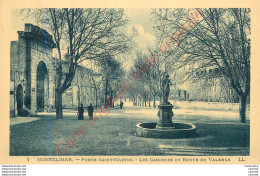 26.  MONTELIMAR .  Porte St-Martin .  Les Casernes Et Route De Valence . - Montelimar