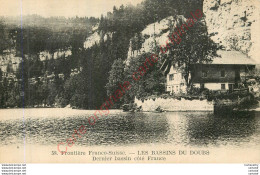 LES BASSINS DU DOUBS .  Dernier Bassin Côté France .  Frontière Franco-Suisse . - Autres & Non Classés