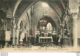 93.  DRANCY .   Intérieur De L'Eglise St-Germain L'Auxerrois . - Drancy