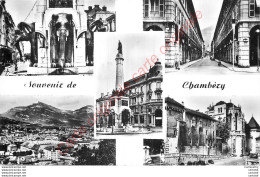 73.  SOUVENIR  De  CHAMBERY .  CP Multivues . - Chambery