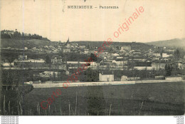 01.  MEXIMIEUX .  Panorama . - Non Classificati