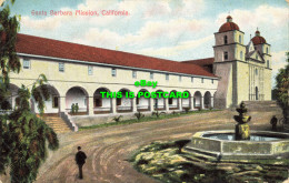 R608813 California. Santa Barbara Mission. Newman Post Card. No. Z. 9 - Monde