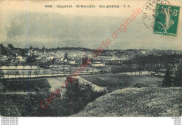 38.  SAINT MARCELLIN .  Vue Générale . - Saint-Marcellin