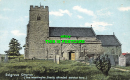 R609764 Sulgrave Church. The Washington Family Attended Service Here. Christian - Monde