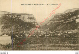 01.  SERRIERES De BRIORD . Vue Générale . - Ohne Zuordnung