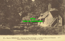 R609767 Versailles. Hamlet Of Marie Antoinette. The Stone Bridge And Parsonage. - Monde