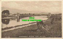 R609773 Fort William. Suspension Bridge. A. McDougall - Monde