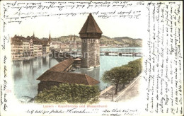 11741582 Luzern LU Kapellbruecke Und Wasserthurm Luzern - Other & Unclassified