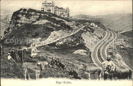 11741564 Rigi Kulm Mit Rigibahn  Rigi Kulm - Autres & Non Classés