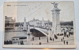 Carte Postale PARIS : Pont Alexandre III - Puentes