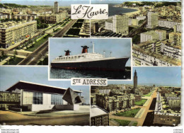 76 LE HAVRE Sainte Adresse Multivues Grands Immeubles Le Paquebot FRANCE De 1964 - Sainte Adresse