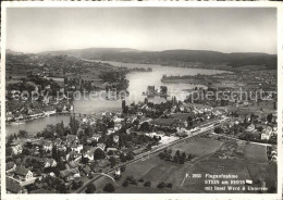 11740044 Stein Rhein Fliegeraufnahme Insel Werd Und Untersee Stein Am Rhein - Altri & Non Classificati