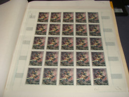 N°  1365 En Feuille  De 25 Timbres Entières Neuves - Full Sheets