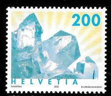 2002 Minerals  Michel CH 1808IA Stamp Number CH 1130 Yvert Et Tellier CH 1732 Stanley Gibbons CH 1522 Xx MNH - Nuevos