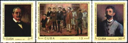 Cuba 1971 MNH 3v, Execution Of Medical Students In Havana, Medicine, Health - Otros & Sin Clasificación