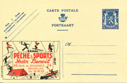 BELGIUM PPS 50C BLUE "SCEAU D'ETAT" SBEP PUBLIBEL 607 UNUSED - Publibels