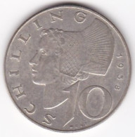 Autriche 10 Schilling 1958 En Argent, KM# 2882 - Autriche