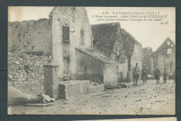 La Grande Guerre 1914/15 - L'alsace Reconquise - Aspect D'une Rue De Steinbach Après L'assault - Mab 5967 - War 1914-18