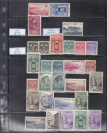 MONACO  Aus 186-241, 53 Marken, Gestempelt, Auch Ungebraucht *, 1938-1940 - Usati