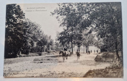 Carte Postale MAISONS-LAFFITTE : Chevaux à L'entrainement - Maisons-Laffitte