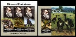 Togo  2023 215th Anniversary Of Charles Darwin. Dinosaurs. (305) OFFICIAL ISSUE - Préhistoriques