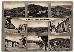 LAGO D'ORTA - SALUTI DA ARMENO - NOVARA - 1962 - VEDUTE - Novara