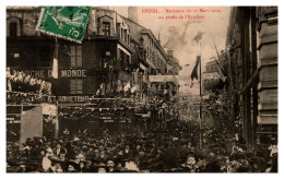 Epinal. Kermesse Du 17 Mars 1912 Au Profit De L'Aviation (rue Léopold Bourg Vers Pont De Pierre) Vue 2 - Epinal
