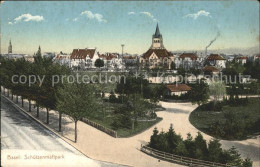 11739138 Basel BS Schuetzenmattpark Litho Basel BS - Sonstige & Ohne Zuordnung