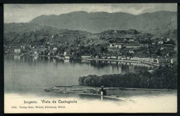 Lugano - Vista Da Castagnola - Non Viaggiata - Rif. 11042 - Agno