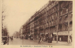 C/280                   75    Paris XI*    -  Boulevard Voltaire - Distrito: 10