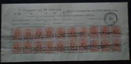 BELGIQUE N°28  Oblitéré - 1869-1883 Leopold II.