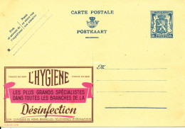 BELGIUM PPS 50C BLUE "SCEAU D'ETAT" SBEP PUBLIBEL 470 UNUSED - Werbepostkarten